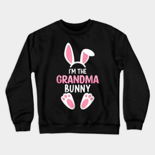 I'm The Grandma Bunny Matching Family Easter Party Outfit Crewneck Sweatshirt